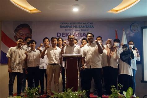 Rampai Nusantara Jatim Deklarasikan Gibran Untuk Cawapres Times