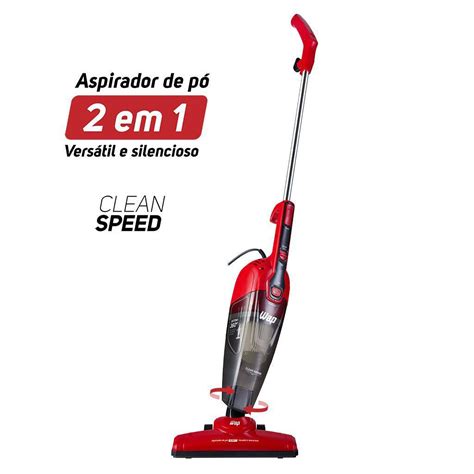 Aspirador de pó Vertical WAP Clean Speed 2 em 1 220 Volts Aspirador