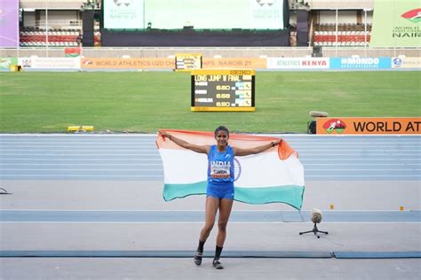 Shaili Singh Wins Silver On World Athletics U 20 Championships Final Day