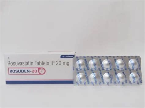 Rosuden Rosuvastatin Mg At Rs Stripe Pharmaceutical Tablets