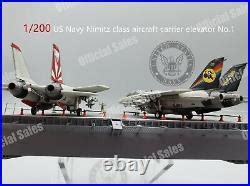 1/200 US Navy Nimitz Class Aircraft Carrier Elevator No. 1 Finished Model | Air Craft Carrier