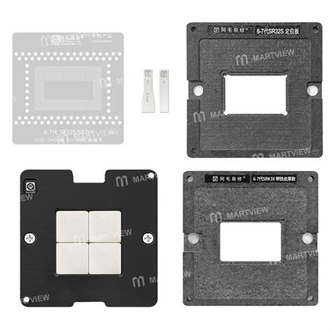 Amaoe Mm Bga Reballing Stencil Platform Set For Generation