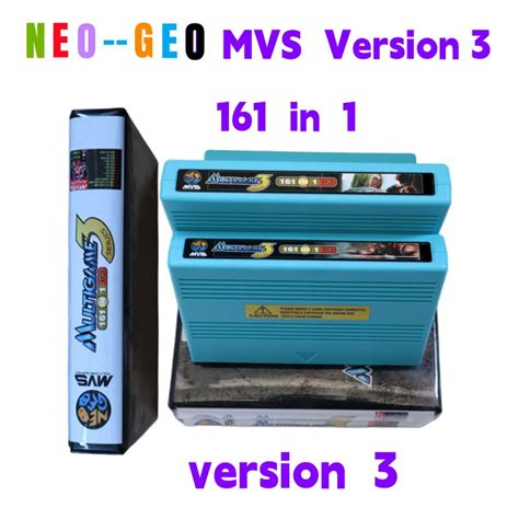 NEOGEO Jamma Gabinete Jogo Cartucho MVS S Rie 3 161 Em 1 SNK MV1B MV1FZ