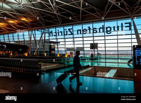 Zürich Airport Flughafen Zürich Also Known As Kloten Airport The