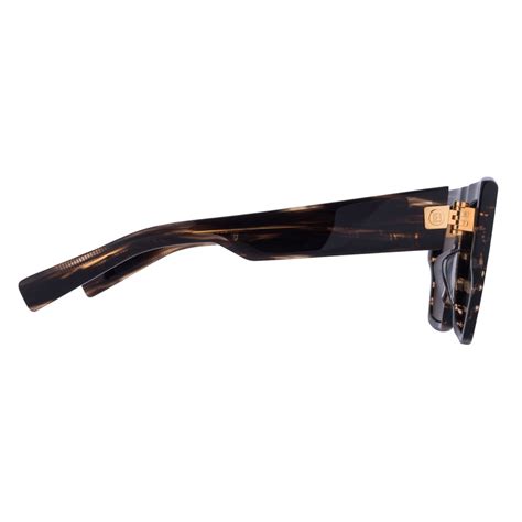 Balmain Tortoiseshell Effect Acetate B I Sunglasses Balmain Eyewear Avvenice