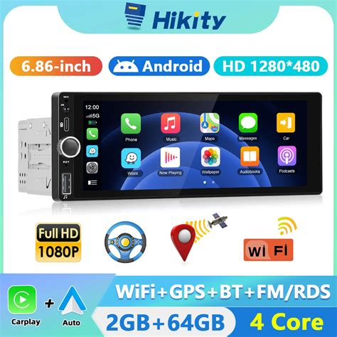 Hikity G Carplay Android Auto Car Radio Android Din Stereo