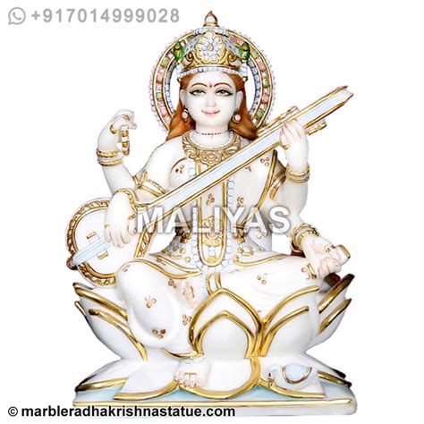 Maa Saraswati Statue - saraswati maa statue manufacturer exporter Jaipur