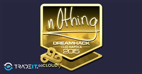 Sticker N0thing Gold Cluj Napoca 2015 Tradeit