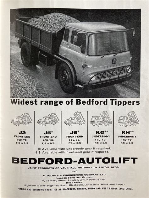 Bedford TK Tipper Advert Alan Biggs Flickr