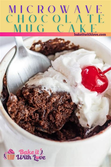 This Easy Chocolate Mug Cake Is Moist Fluffy And Makes A Wonderful Dessert For 1 That Me