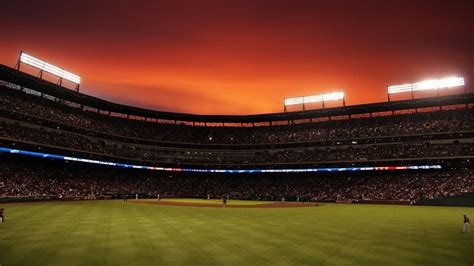 HD Baseball Field Sunset, HD Wallpaper | Rare Gallery