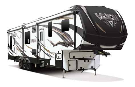 2017 Venom V3911tk Luxury Fifth Wheel Toy Hauler Kz Rv