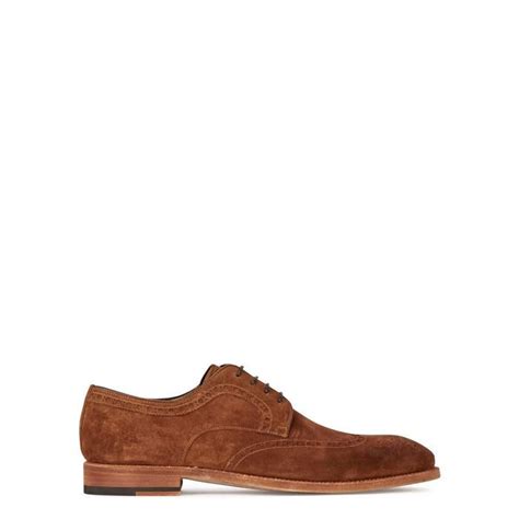 Chestnut Suede Brogues Brown Magnanni Lace Ups