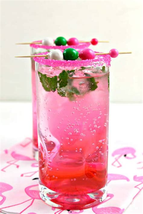 Alcoholic Drinks Best Mojito Recipe Easy And Simple Bubblegum Mojito Cocktail