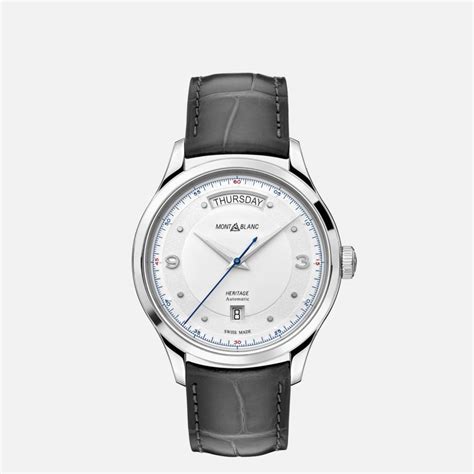 Montblanc Heritage Automatic Day And Date Luxury Wrist Watch Montblanc® Ee