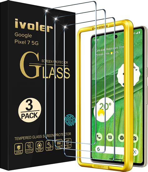 Ivoler Pack De Verre Tremp Pour Google Pixel Avec Kit