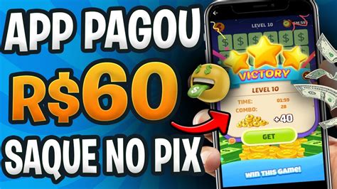 APP Para GANHAR DINHEIRO De VERDADE Pagou R 60 Na Hora Jogo Pagando