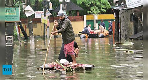 Assam 9 Killed As Assam Meghalaya Reel Under Floods And Landslides