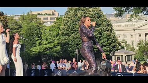 2024 White House Pride With Deborah Cox Singing I Wanna Dance With