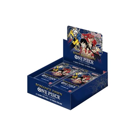 Bandai One Piece Card Game Romance Dawn Booster Box OP 01 English