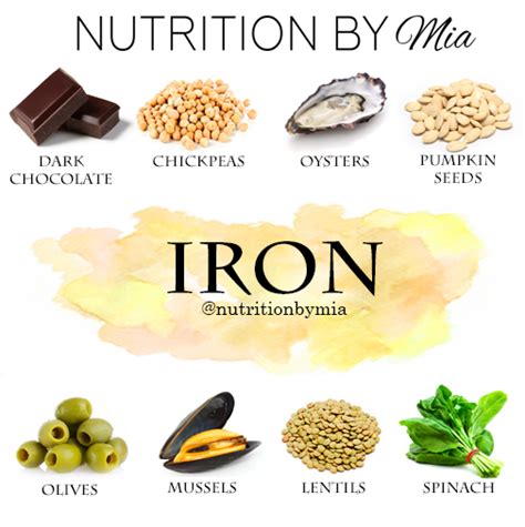 Nutrient Series Iron Nutrition By Mianutrition By Mia