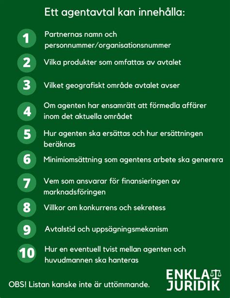 Agentavtal Vad gäller 7 frågor svar exempel Jurist Fast pris