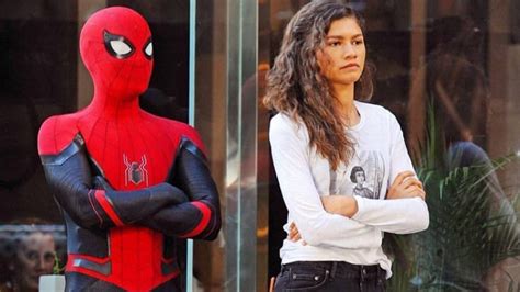 Filtran Fotos De Las Nuevas Escenas De Tom Holland Y Zendaya En Spider Man 3 Meganoticias