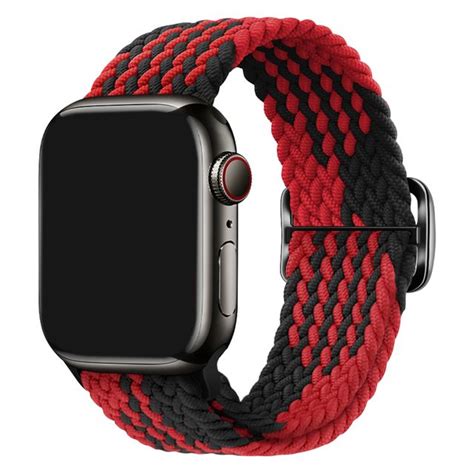 Bracelet Apple Watch Séries 1 à 8 Ultra et SE en Nylon Tressé avec