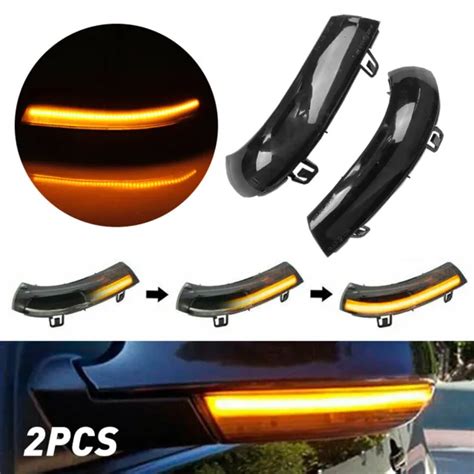 Can Bus Amber Led Under Side Mirror Puddle Lights For Vw Gti Golf Skoda