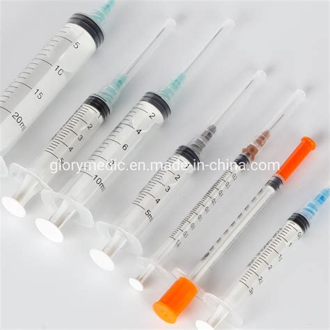 1 3 5 10 20 30 50 60ml Disposable Syringe For Injection Luer Lock Slip