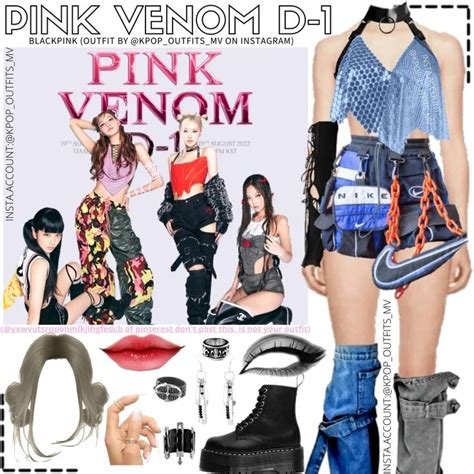 BLACKPINK PINK VENOM D 1 INSPIRED OUTFIT KPOP OUTFITS MV ON