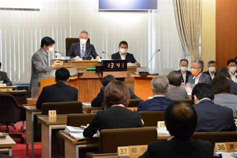 9月14日 県議会9月定例会一般質問（2日目） いばらぎ隆太後援会