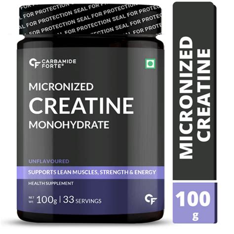 Buy Carbamide Forte Micronised Creatine Monohydrate Powder Creatine