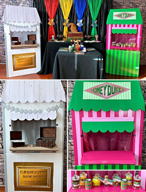 Harry Potter Party Gringotts And Honeydukes Harry Potter Party