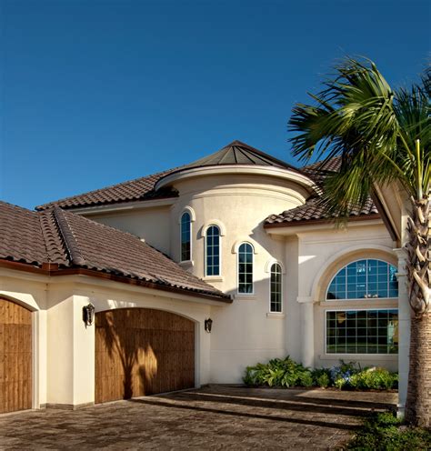 Sater Design Collections 6962 Padova Home Plan Mediterranean