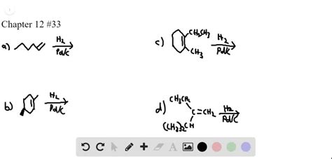 SOLVED Draw The Organic Products Formed When Each Alkene Is Treated