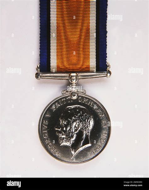 British War Medal 1914 20 The Silver Medal By W Mcmillan