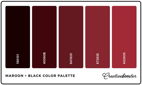 20 Best Maroon Color Palettes Colors That Go With Maroon Creativebooster