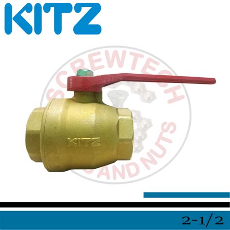 Kitz Brass Ball Valve 2 12 Lazada Ph