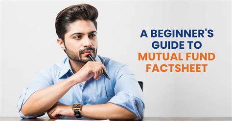 A Beginners Guide To Mutual Fund Factsheet