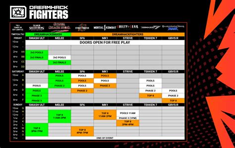 DreamHack Atlanta 2023 Event Schedule 1 Out Of 1 Image Gallery