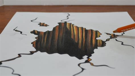 Comment Dessiner Un Trompe L Oeil Facile Pin On Drawing Painting