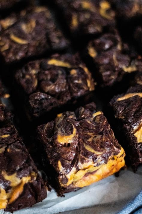 Brownies au chocolat citrouille fromage à la crème Libre De Manger