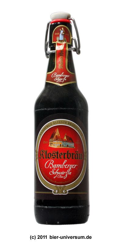 Klosterbräu Bamberger Schwärzla Bier Bier Universum