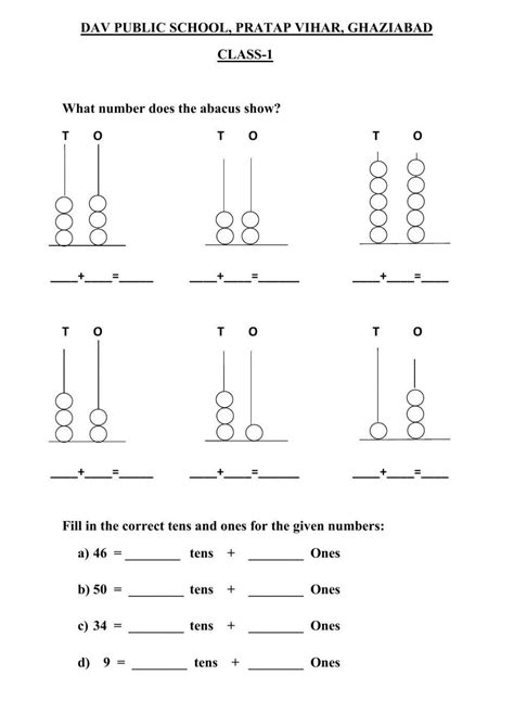 Abacus Online Worksheet Live Worksheets Worksheets Library