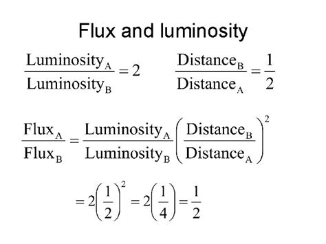 Luminosity Flux Equation - Tessshebaylo