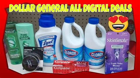 Couponing At Dollar General Dollar General All Digital Deals Dollar