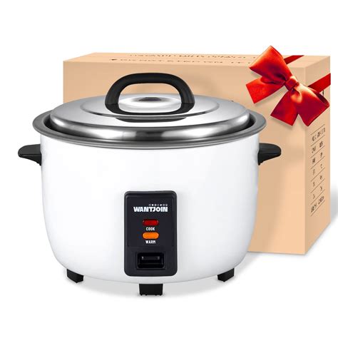 Wantjoin Rice Cooker Stainless Rice Cooker Warmer Commercial Rice