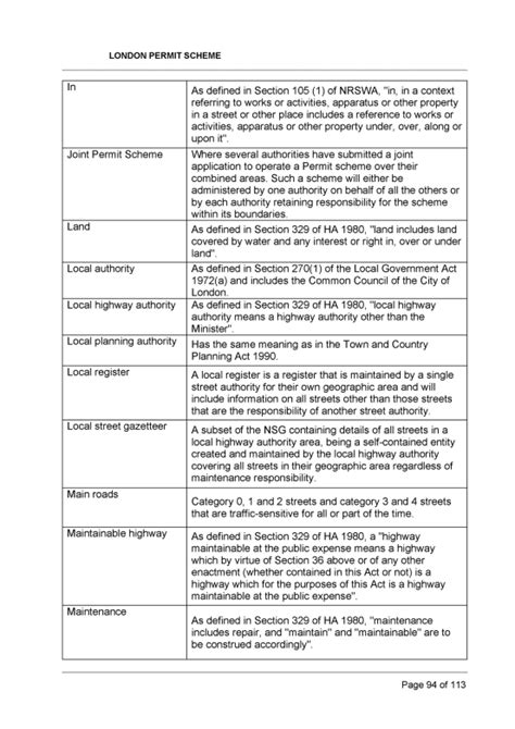 The Traffic Management London Borough Of Bexley Permit Scheme Order 2012