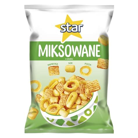 Star Chips Chrupki Miksowane 90g Papryka Ser Pizza Frito Lay